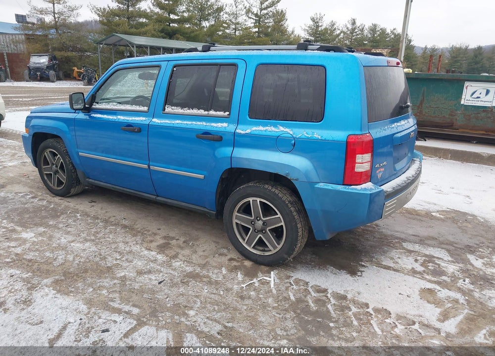 2008 JEEP PATRIOT LIMITED VIN: 1J8FF48W28D796143