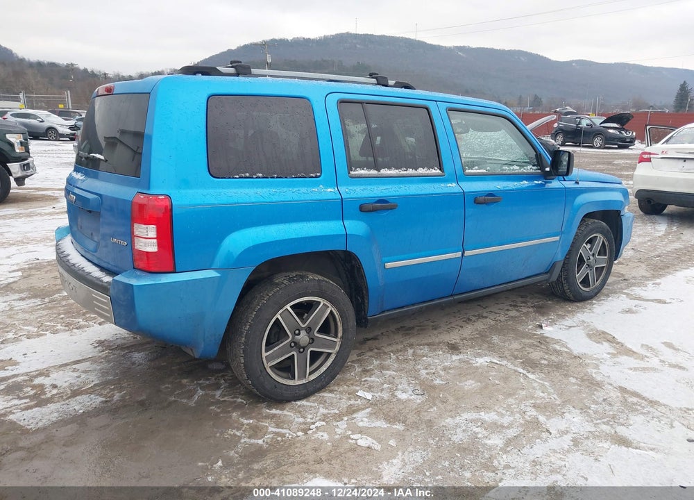 2008 JEEP PATRIOT LIMITED VIN: 1J8FF48W28D796143