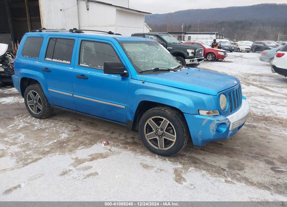 2008 JEEP PATRIOT LIMITED VIN: 1J8FF48W28D796143