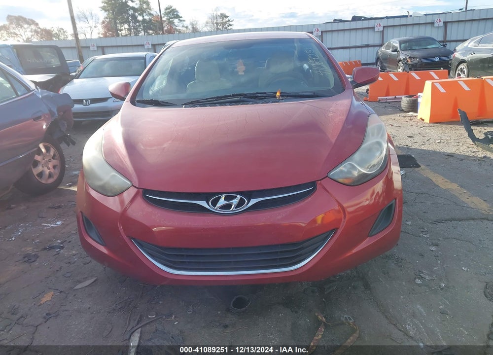 2013 HYUNDAI ELANTRA GLS VIN: KMHDH4AE4DU789985