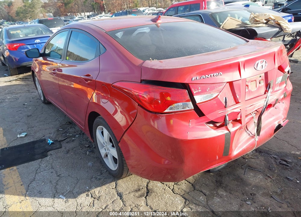 2013 HYUNDAI ELANTRA GLS VIN: KMHDH4AE4DU789985