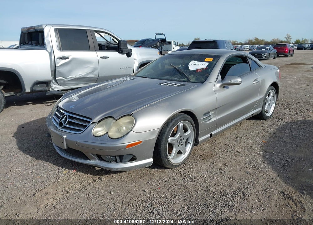 2003 MERCEDES-BENZ SL 500 VIN: WDBSK75F93F043485