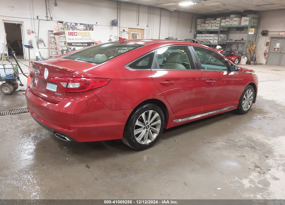 2017 HYUNDAI SONATA SPORT VIN: 5NPE34AF6HH507815