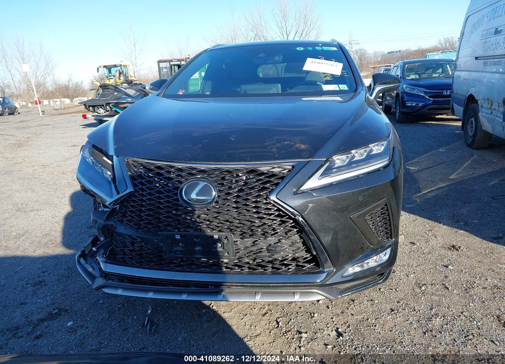 2022 LEXUS RX 350 F SPORT HANDLING VIN: 2T2YZMDA6NC359803