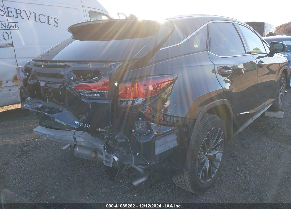 2022 LEXUS RX 350 F SPORT HANDLING VIN: 2T2YZMDA6NC359803