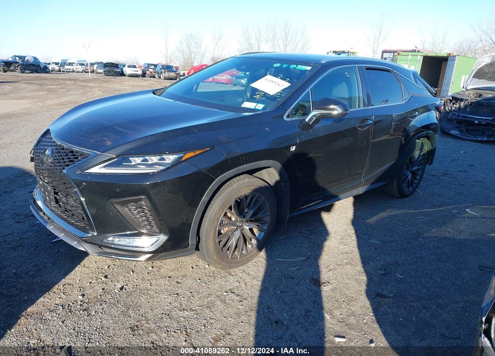 2022 LEXUS RX 350 F SPORT HANDLING VIN: 2T2YZMDA6NC359803