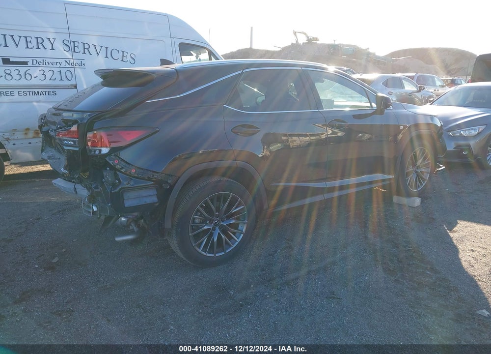 2022 LEXUS RX 350 F SPORT HANDLING VIN: 2T2YZMDA6NC359803