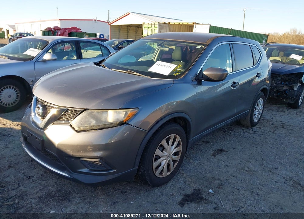 2016 NISSAN ROGUE S VIN: 5N1AT2MTXGC847723