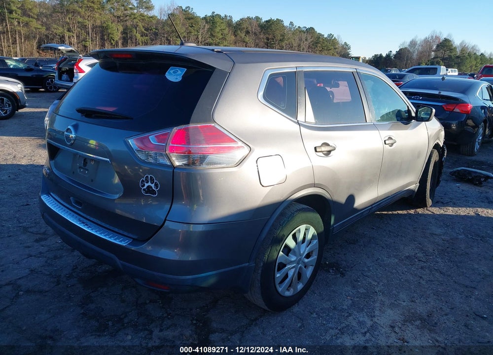 2016 NISSAN ROGUE S VIN: 5N1AT2MTXGC847723