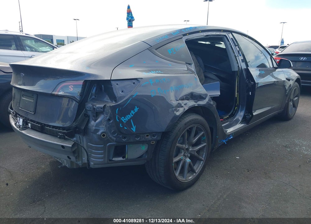 2023 TESLA MODEL 3 REAR-WHEEL DRIVE VIN: 5YJ3E1EA2PF704329