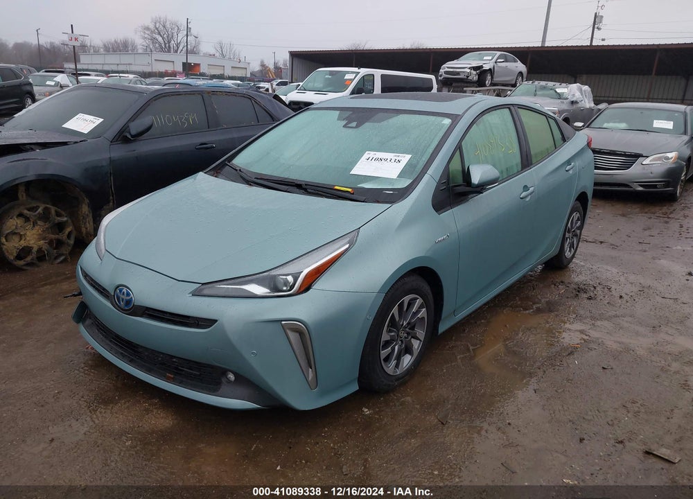 2022 TOYOTA PRIUS LIMITED VIN: JTDKAMFU5N3167760