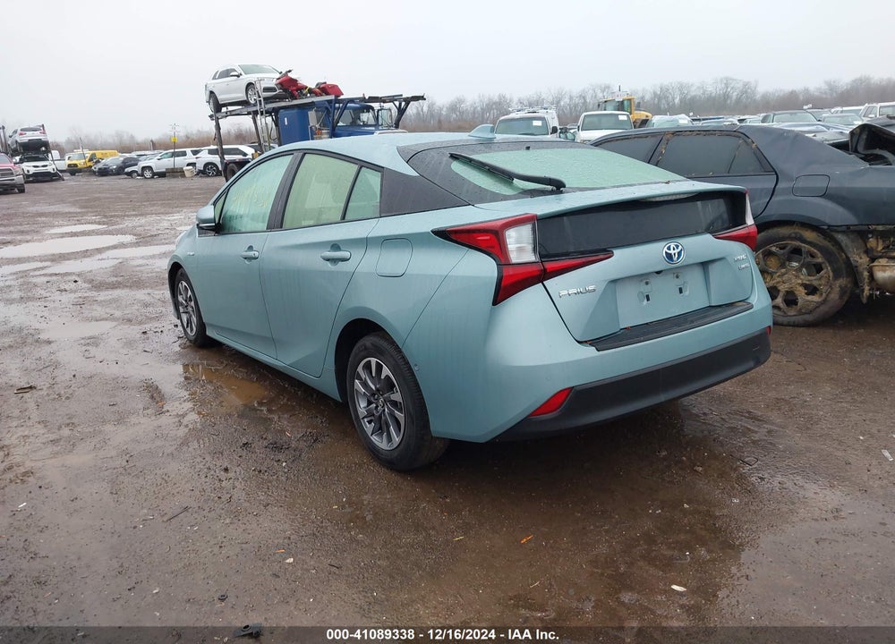 2022 TOYOTA PRIUS LIMITED VIN: JTDKAMFU5N3167760