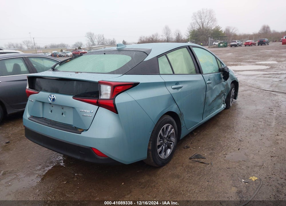 2022 TOYOTA PRIUS LIMITED VIN: JTDKAMFU5N3167760