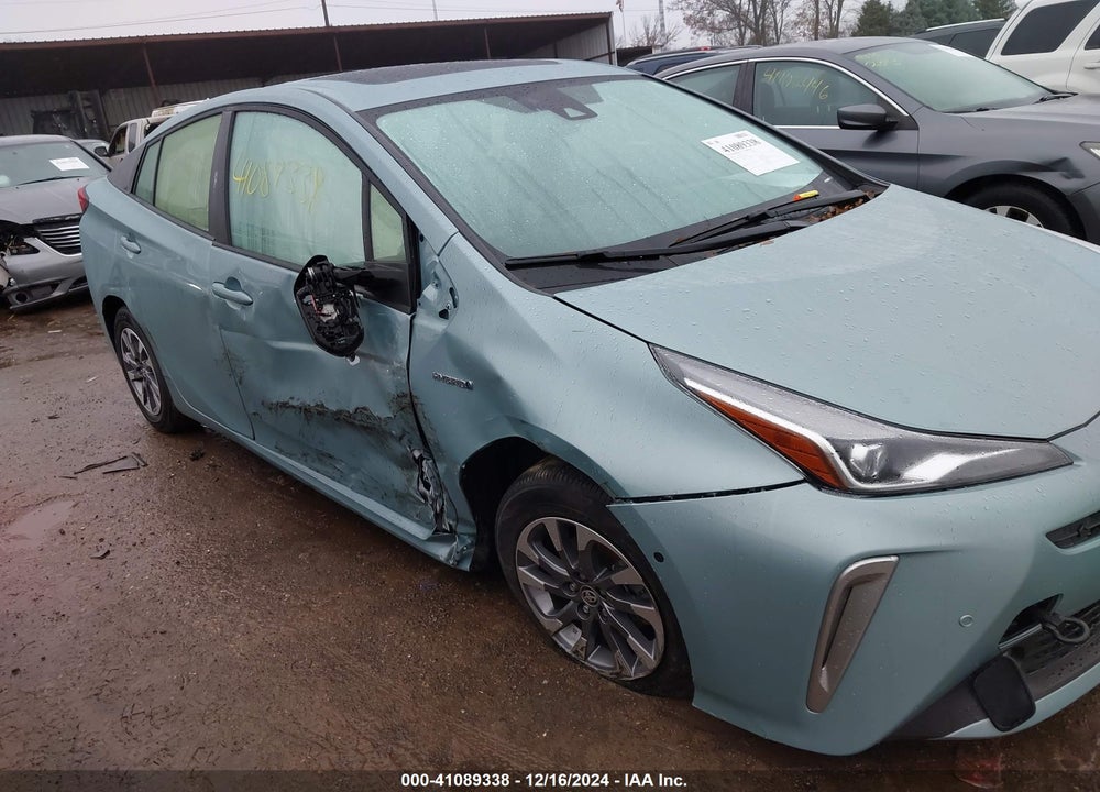2022 TOYOTA PRIUS LIMITED VIN: JTDKAMFU5N3167760