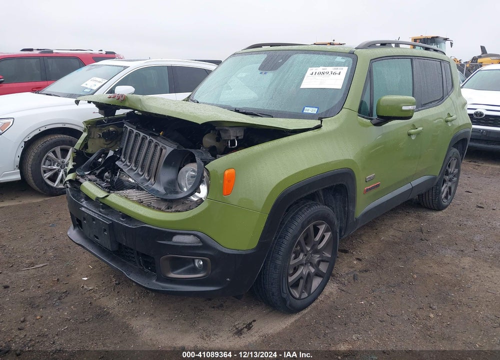 2016 JEEP RENEGADE VIN: ZACCJBBT5GPD99246