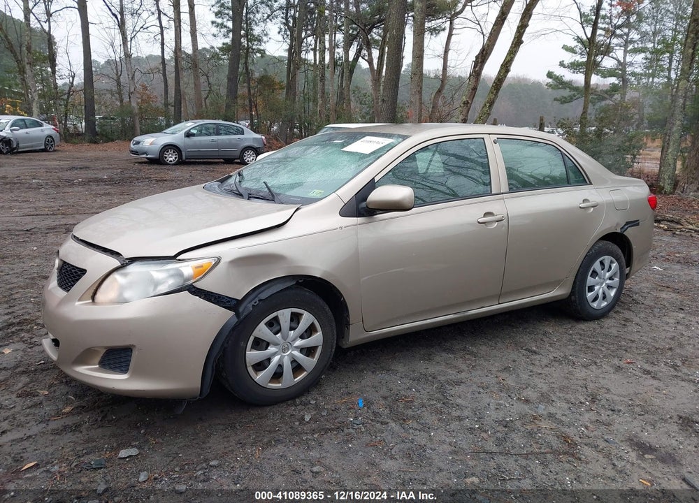 2010 TOYOTA COROLLA LE VIN: 2T1BU4EE0AC279093