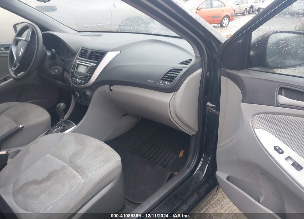 2012 HYUNDAI ACCENT GS VIN: KMHCT5AE0CU022570