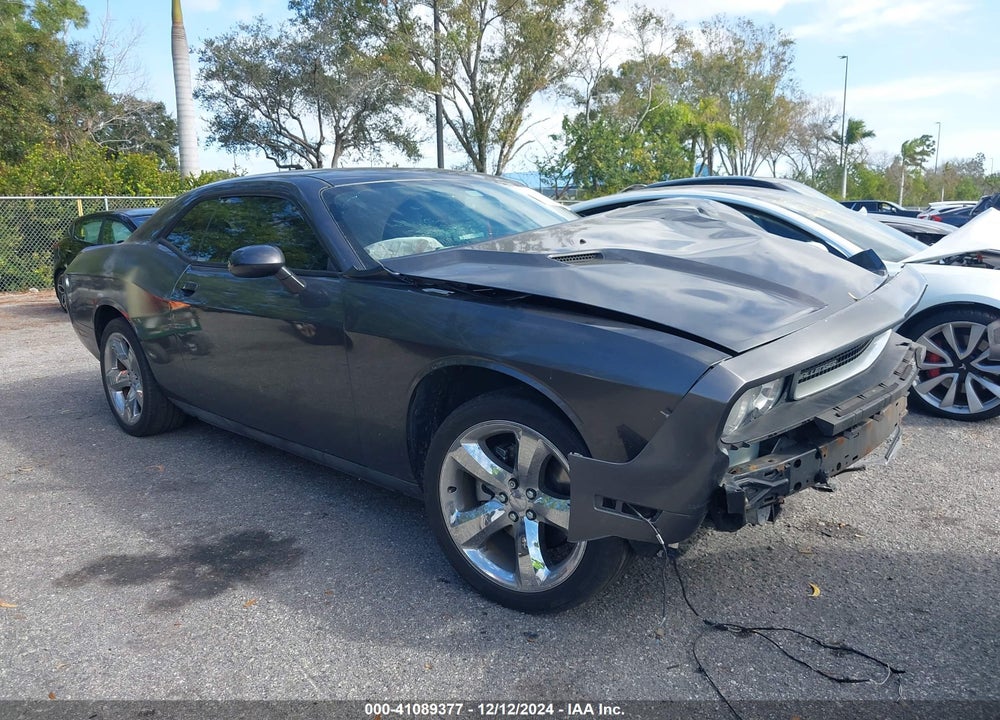 2013 DODGE CHALLENGER SXT PLUS VIN: 2C3CDYAG8DH543856