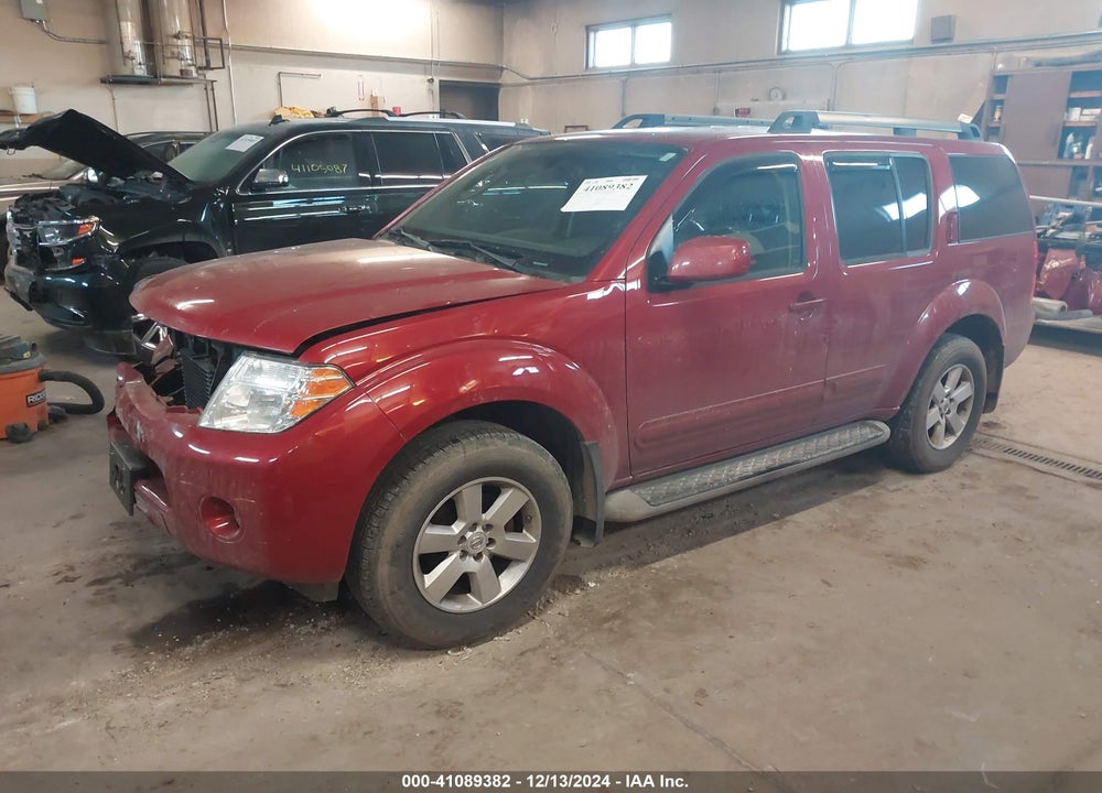 2012 NISSAN PATHFINDER SV VIN: 5N1AR1NB0CC605502
