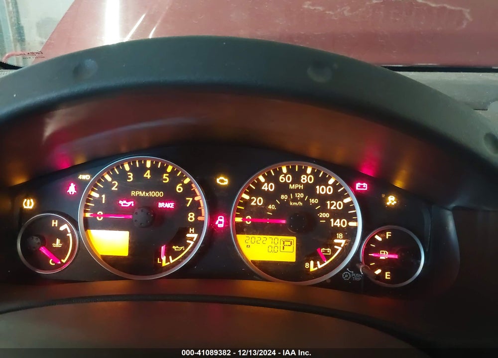 2012 NISSAN PATHFINDER SV VIN: 5N1AR1NB0CC605502