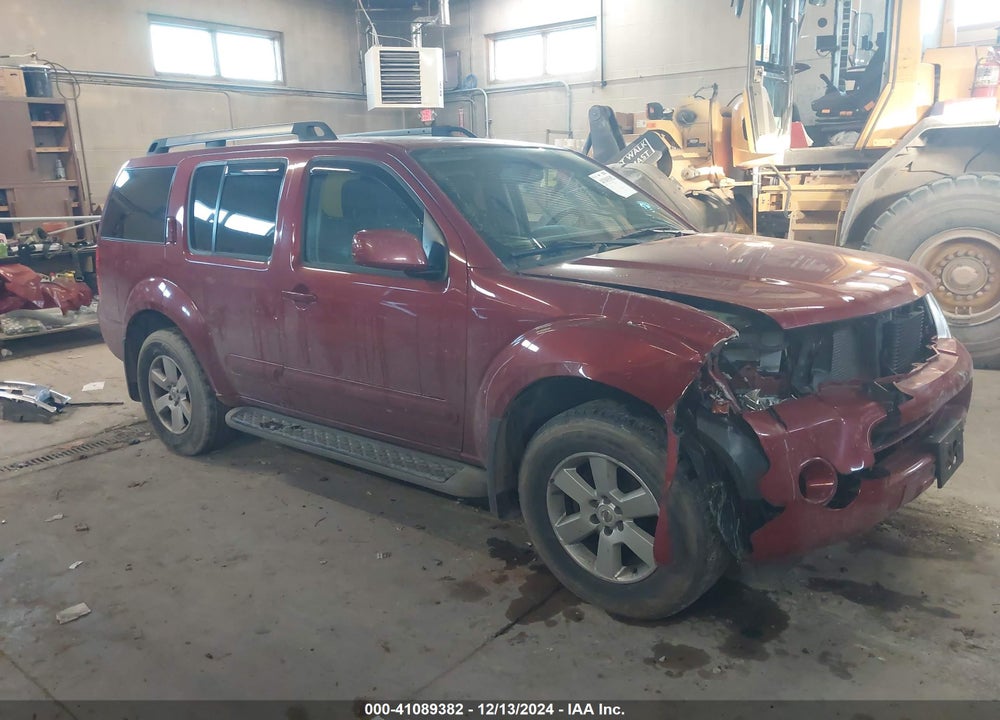 2012 NISSAN PATHFINDER SV VIN: 5N1AR1NB0CC605502