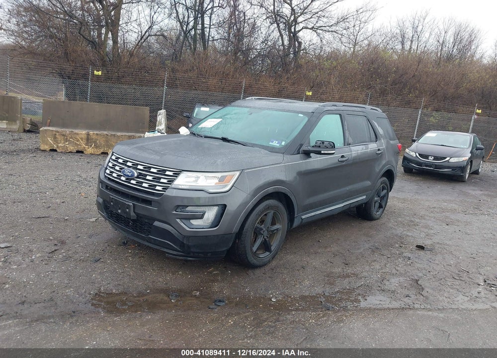 2017 FORD EXPLORER XLT VIN: 1FM5K8D88HGD46746