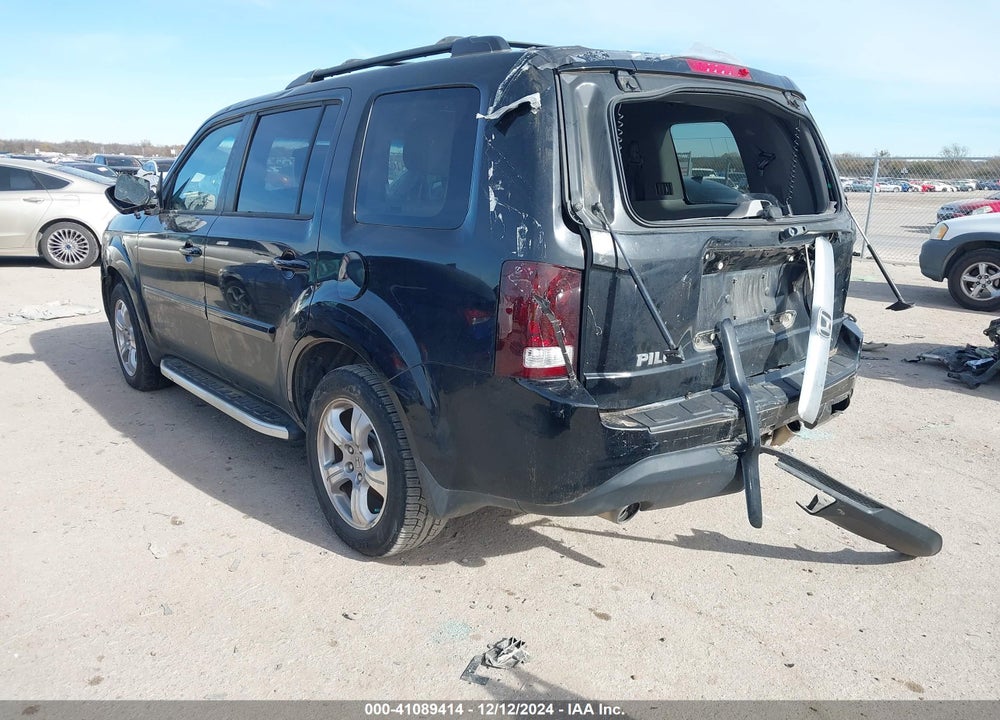 2012 HONDA PILOT EX-L VIN: 5FNYF3H58CB010977