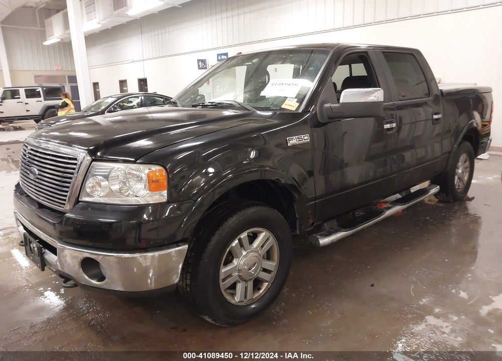 2008 FORD F-150 60TH ANNIVERSARY/FX4/KING RANCH/LARIAT/XLT VIN: 1FTPW14V28FB71527