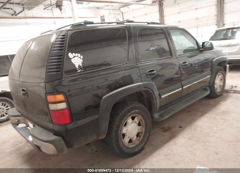 2004 CHEVROLET TAHOE LS VIN: 1GNEC13Z54R138154