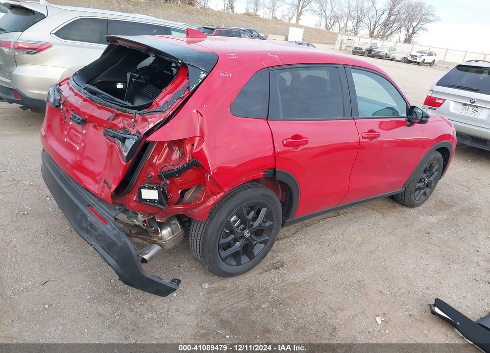 2025 HONDA HR-V AWD SPORT VIN: 3CZRZ2H55SM721272