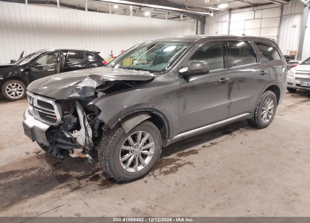 2017 DODGE DURANGO SXT AWD VIN: 1C4RDJAG1HC766424