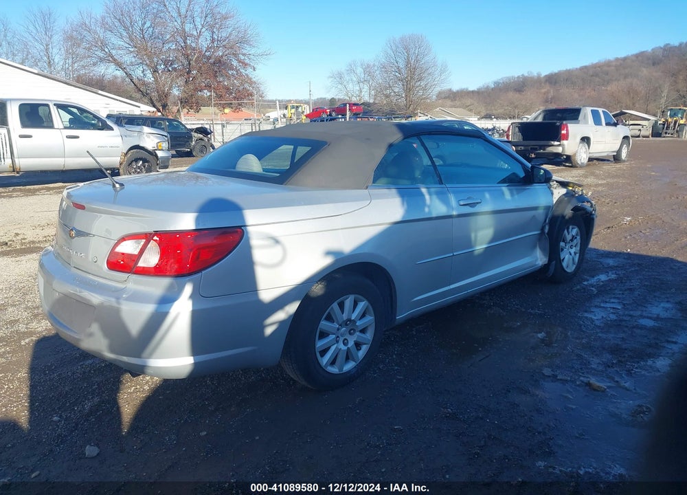 2008 CHRYSLER SEBRING LX VIN: 1C3LC45K58N674234
