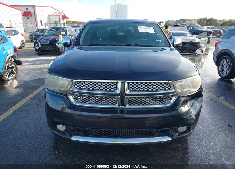 2013 DODGE DURANGO CREW VIN: 1C4RDHDG1DC700051