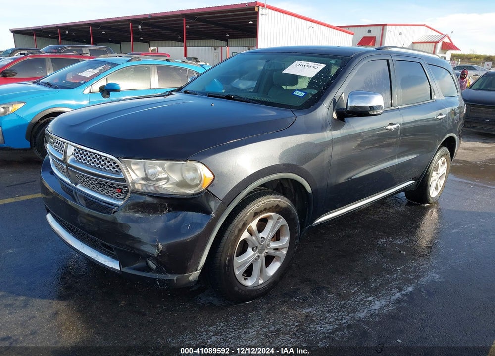 2013 DODGE DURANGO CREW VIN: 1C4RDHDG1DC700051