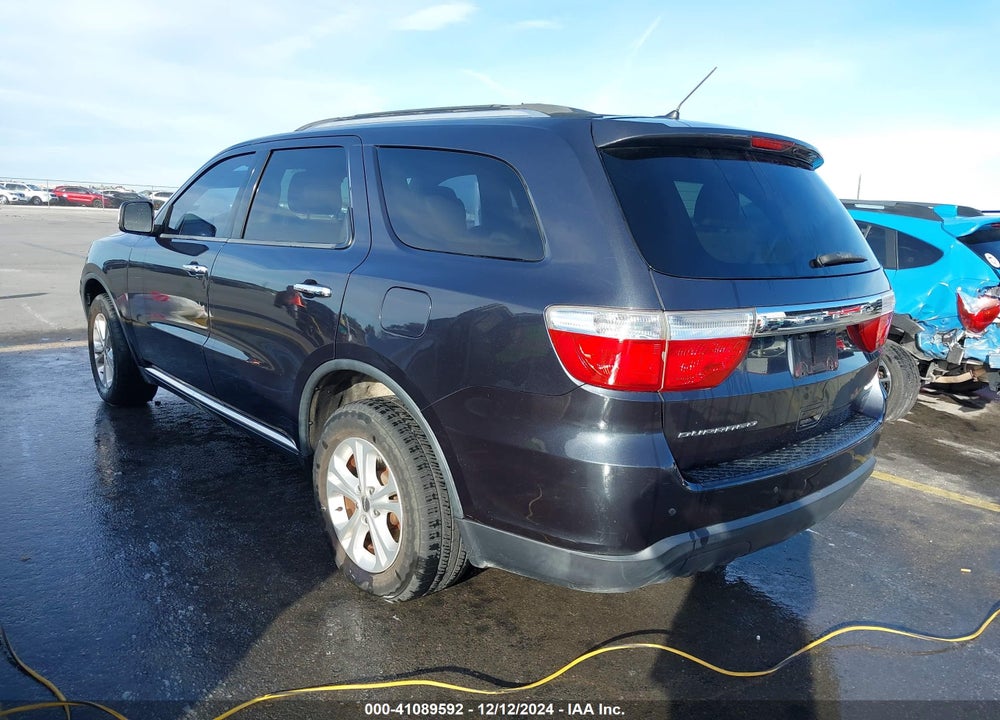 2013 DODGE DURANGO CREW VIN: 1C4RDHDG1DC700051