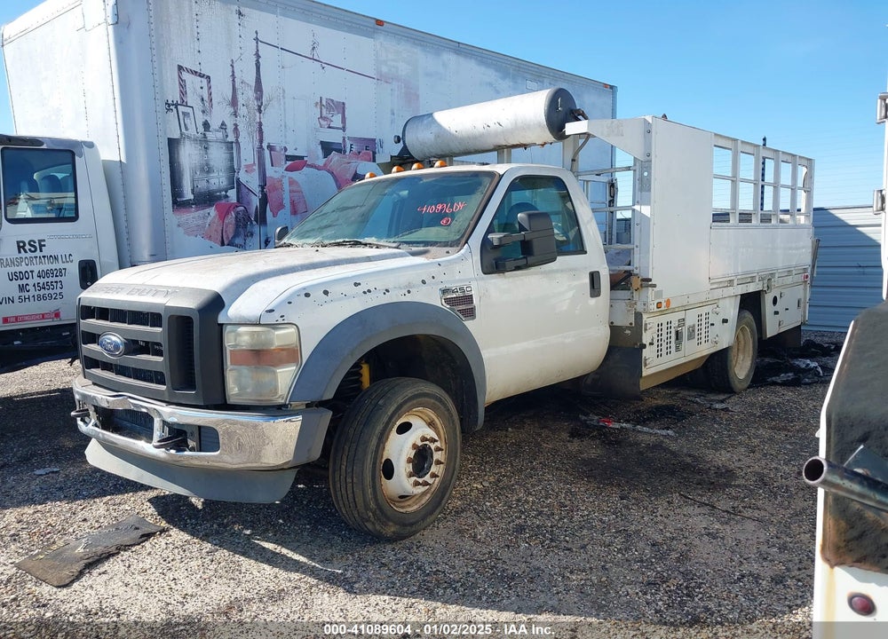 2008 FORD F-450 CHASSIS XL/XLT VIN: 1FDXF46RX8EE22250