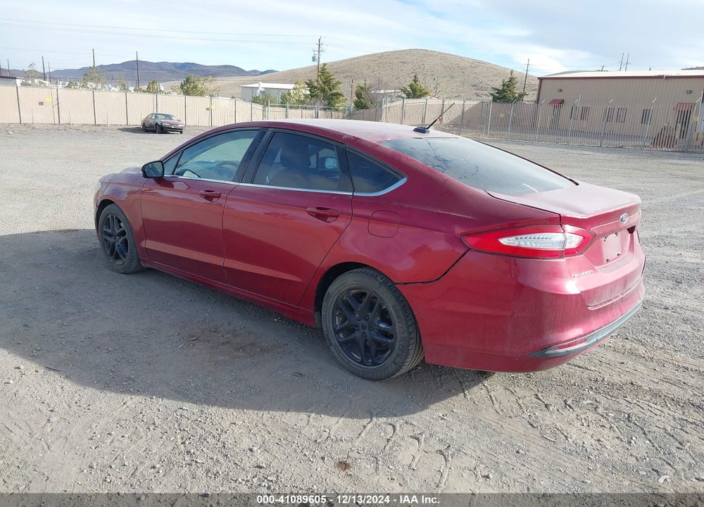 2016 FORD FUSION SE VIN: 1FA6P0H71G5106094