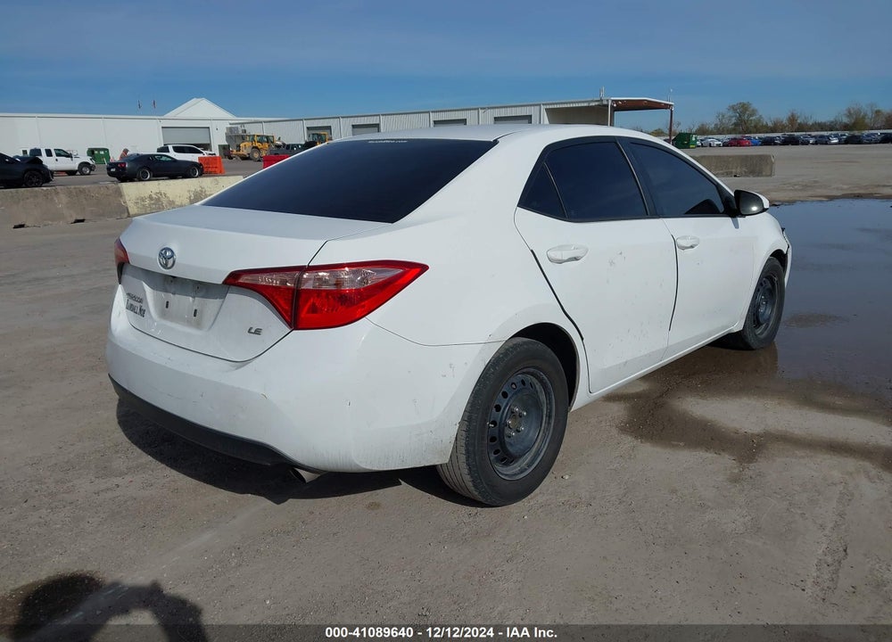 2019 TOYOTA COROLLA LE VIN: 5YFBURHE1KP890437
