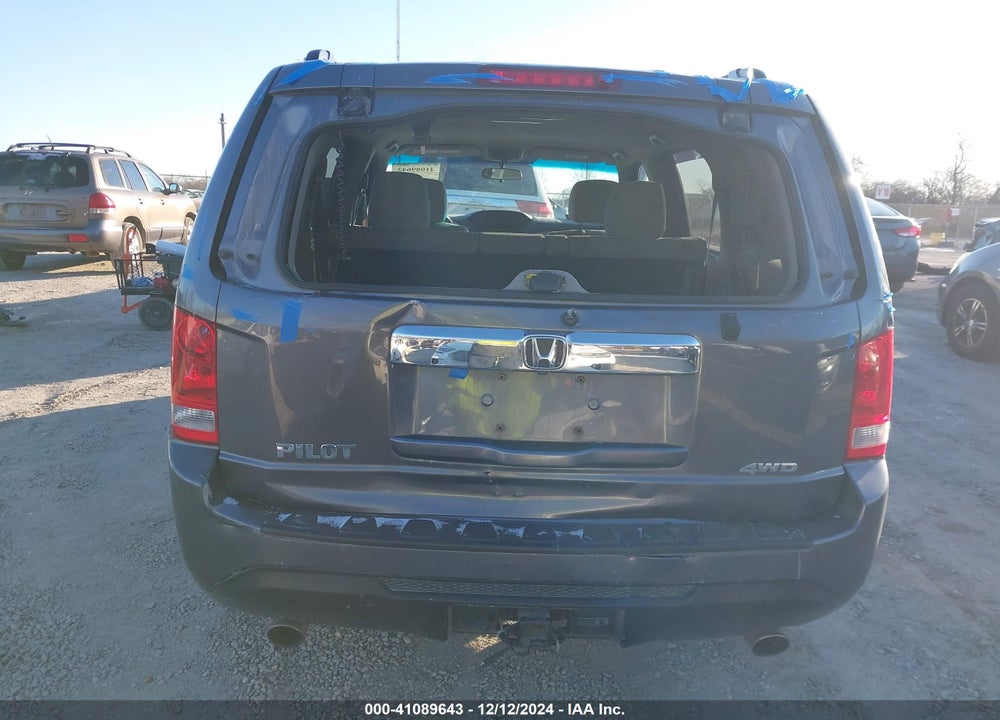 2015 HONDA PILOT EX VIN: 5FNYF4H4XFB073578