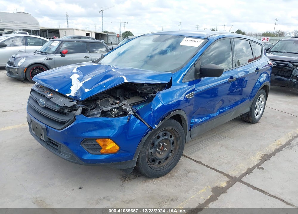 2018 FORD ESCAPE S VIN: 1FMCU0F74JUD36472