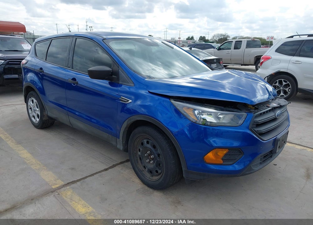 2018 FORD ESCAPE S VIN: 1FMCU0F74JUD36472