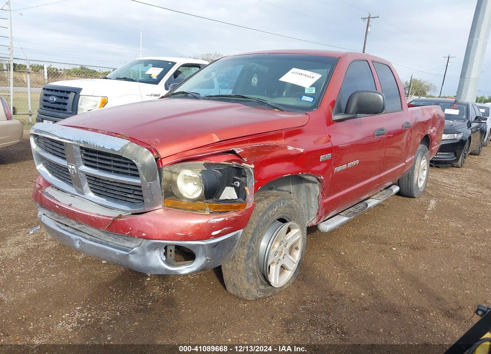 2006 DODGE RAM 1500 SLT VIN: 1D7HA18256S672117
