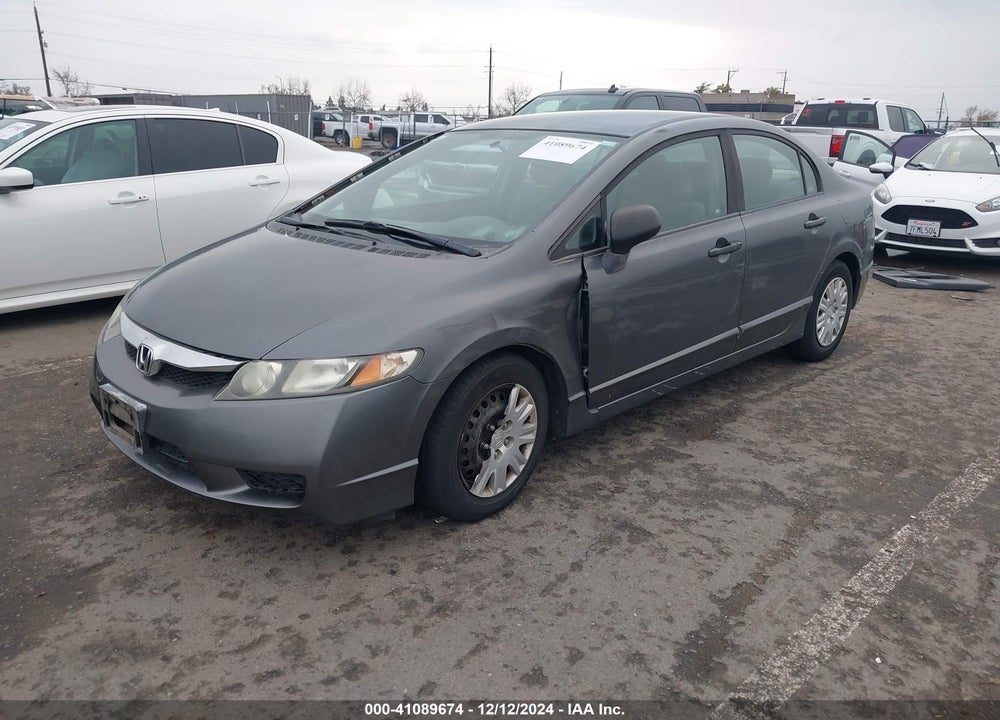 2009 HONDA CIVIC VP VIN: 2HGFA16369H329908