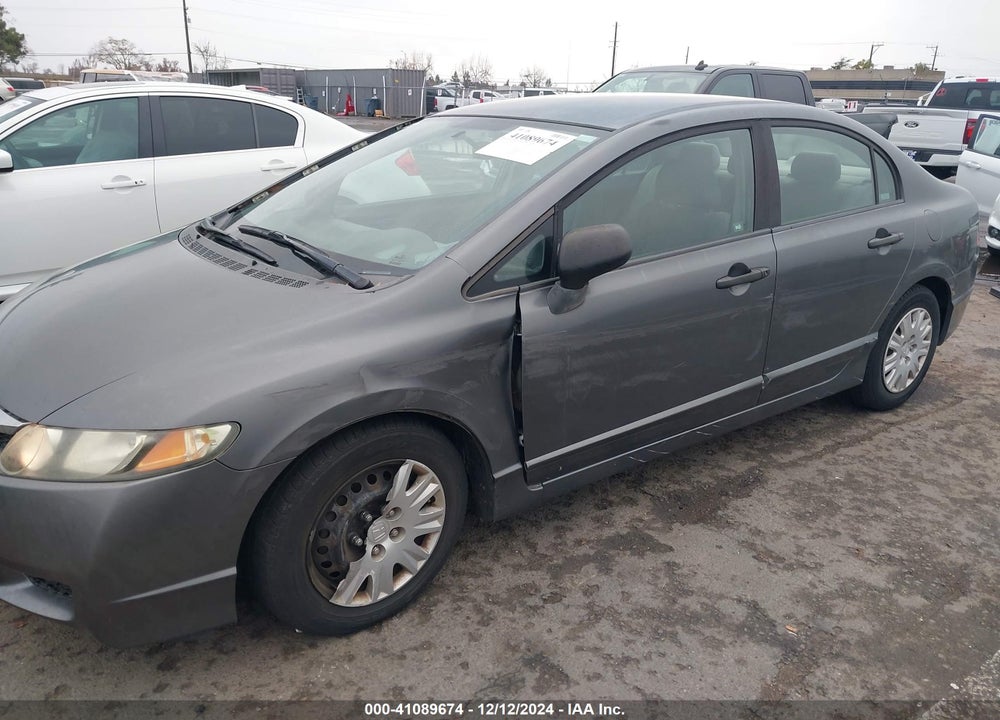 2009 HONDA CIVIC VP VIN: 2HGFA16369H329908