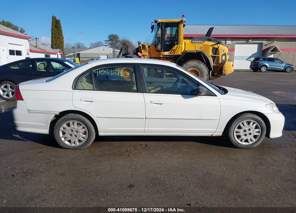 2005 HONDA CIVIC LX VIN: 2HGES16535H530668