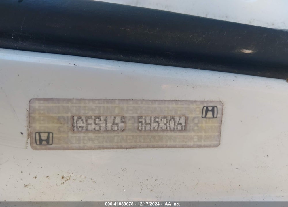2005 HONDA CIVIC LX VIN: 2HGES16535H530668