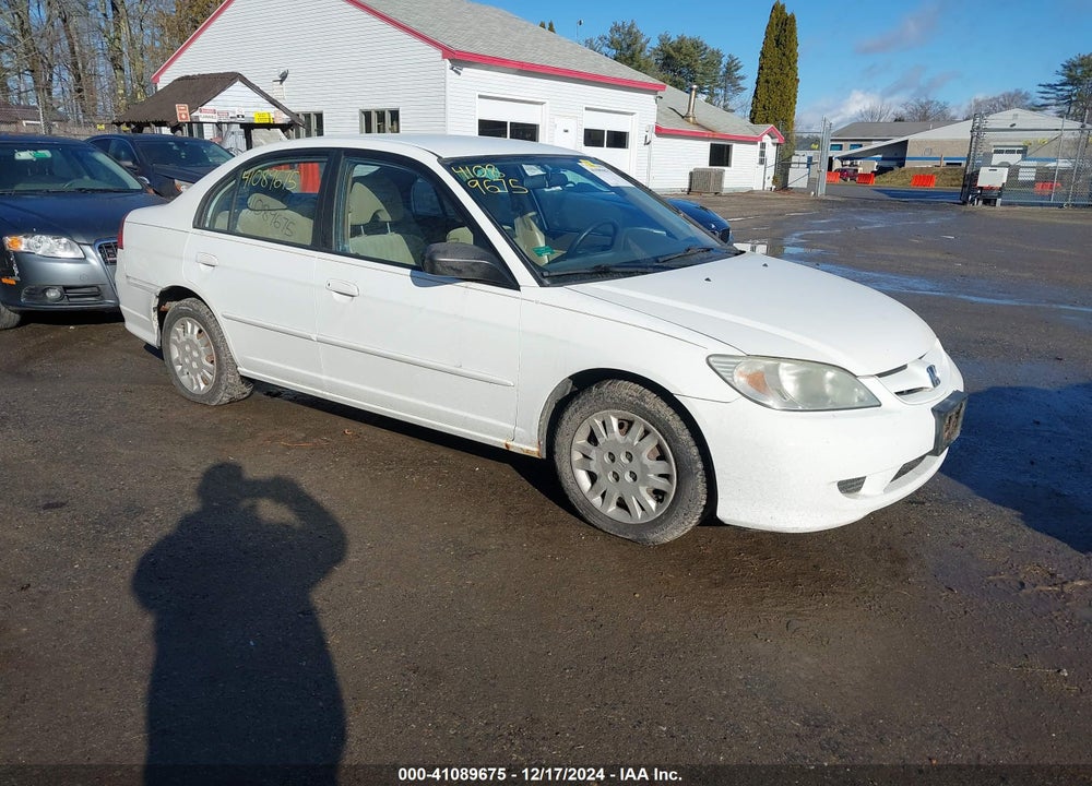 2005 HONDA CIVIC LX VIN: 2HGES16535H530668