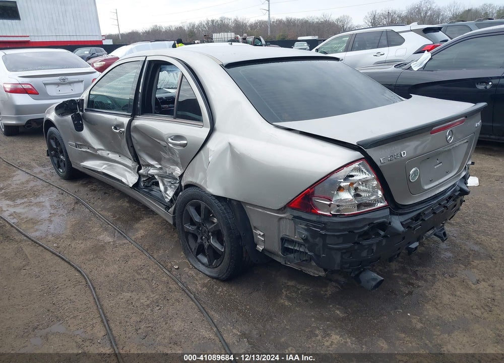 2007 MERCEDES-BENZ C 280 LUXURY 4MATIC VIN: WDBRF92H47F917171