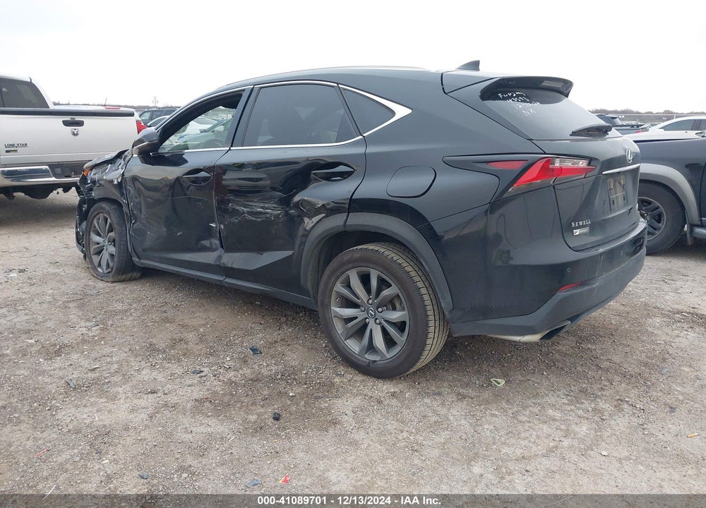 2017 LEXUS NX VIN: JTJYARBZ9H2051266