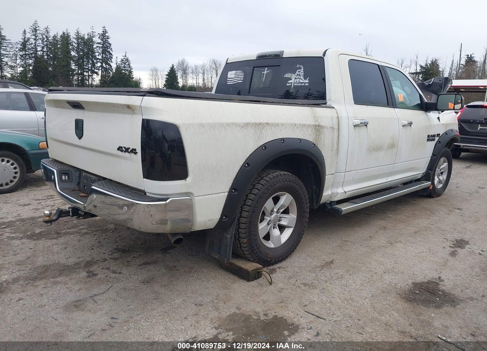2018 RAM 1500 SLT VIN: 1C6RR7LT8JS206370